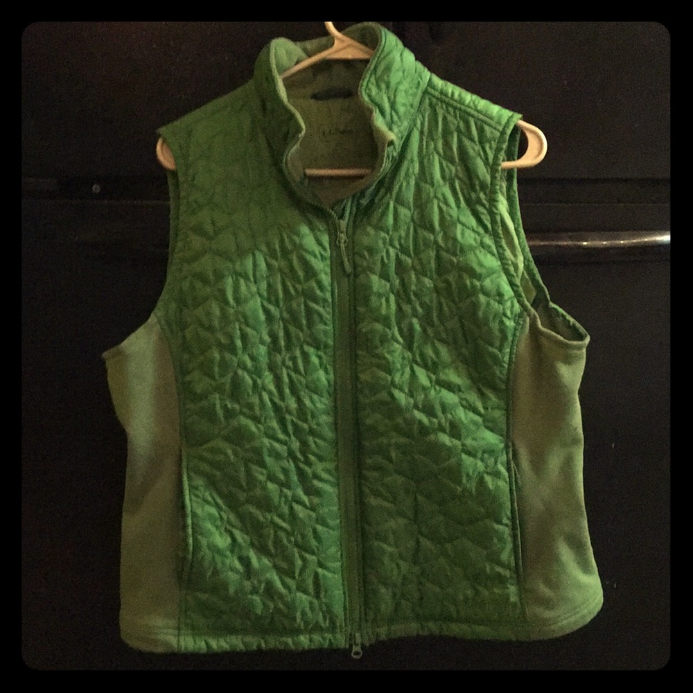 Llbean Quilted Vest size XL